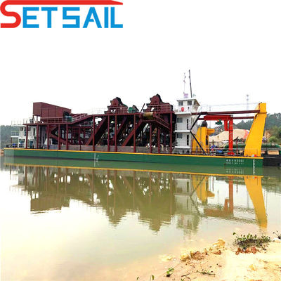 18 pulgadas cortador de control hidráulico excavadora de succión con tipo de ranura CTN y capacidad de 700m3