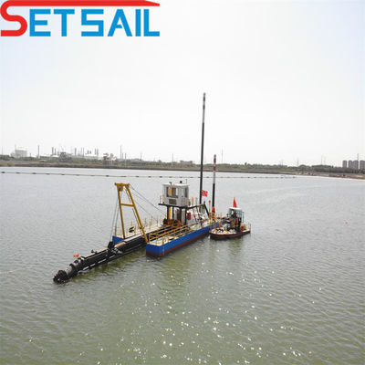 18 pulgadas cortador de control hidráulico excavadora de succión con tipo de ranura CTN y capacidad de 700m3