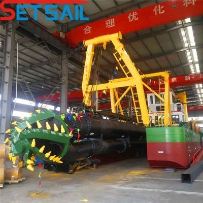 18 pulgadas cortador de control hidráulico excavadora de succión con tipo de ranura CTN y capacidad de 700m3