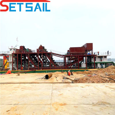 18 pulgadas cortador de control hidráulico excavadora de succión con tipo de ranura CTN y capacidad de 700m3