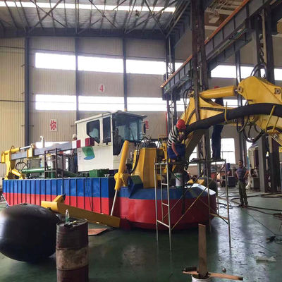 Tipo de excavadora de cubo anfibio polivalente con potencia de 120m3-700m3/h