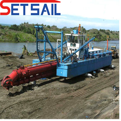 Dredger de succión de corte de 18 pulgadas QHCSD-485 para dragar arena en proyectos a gran escala