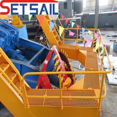 Dredger de succión de corte de 18 pulgadas QHCSD-485 para dragar arena en proyectos a gran escala
