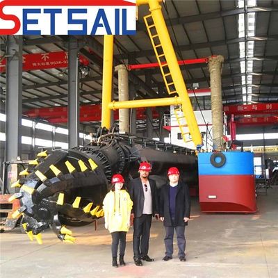 Dredger de succión de corte de 24 pulgadas para dragado y recuperación con ranura tipo CTN