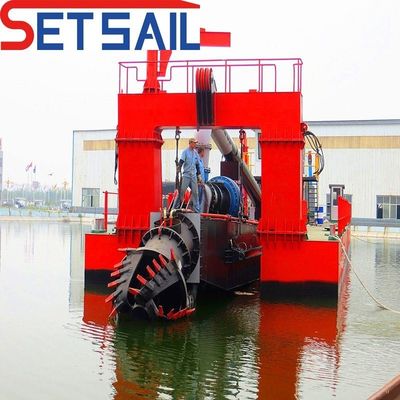 Dredger de succión de corte de 24 pulgadas para dragado y recuperación con ranura tipo CTN
