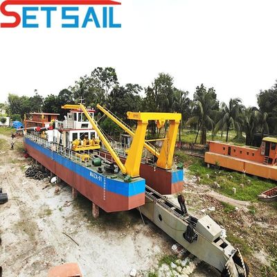 Máquina de dragado de arena de 18 pulgadas para la recuperación de tierras asequible y duradera