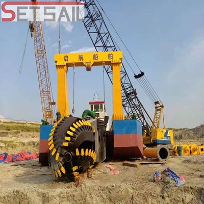 Excavadora hidráulica versátil para la extracción de arena en ríos y mar adentro