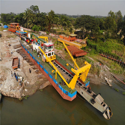 20 pulgadas de río de la bomba de arena cortador excavadora de succión de chorro con 50kw generador de voltaje establecido