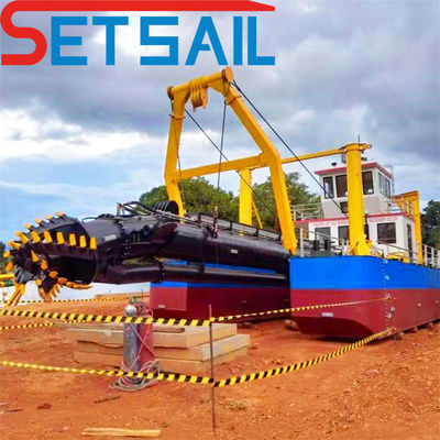 Conjunto de pagos iniciales vela 20 pulgadas cortador dragado de succión con capacidad de 1100m3