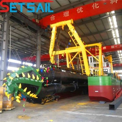 20 pulgadas cortador de desmontaje hidráulico excavadora de succión con 50kw generador de voltaje establecido
