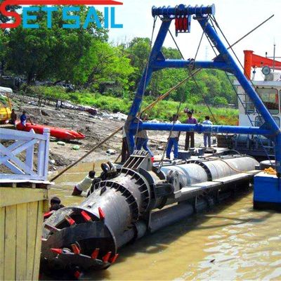 20 pulgadas cortador de desmontaje hidráulico excavadora de succión con 50kw generador de voltaje establecido