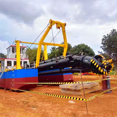 Dredger de succión con capacidad de 1000 m3/h y profundidad de dragado de 20 m