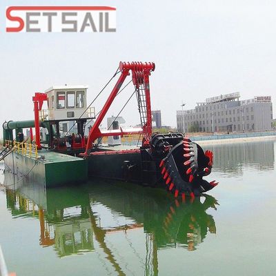 Excavadora de arena de 20 pulgadas con 260 kW de potencia de la cabeza de corte y capacidad de 1000 m3/h
