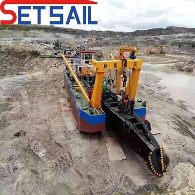 Capacidad personalizada de 26 pulgadas 1200m3/h Hidrociclón Cortador de grava Succión excavadora de estaño