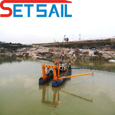 20 pulgadas Capacidad 4000m3/h Excavadora eléctrica de arena para minería de estaño Distancia de descarga 1500m