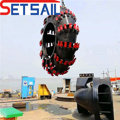 Dredger con cubo de ruedas de 160 m3 a 2000 m3 de capacidad para soluciones de dragado en lagos y ríos