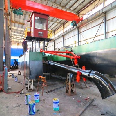 Excavadora de aspiración a chorro de alta capacidad con motor diésel de potencia máxima. Capacidad de 100m3-2000m3
