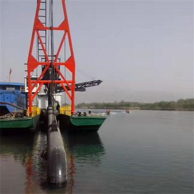 Excavadora de aspiración a chorro de alta capacidad con motor diésel de potencia máxima. Capacidad de 100m3-2000m3