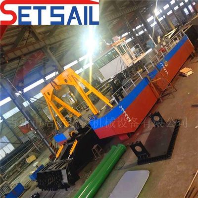 Excavadora hidráulica con motor diésel de aspiración trasera para el dragado de ríos Profundidad 4m-15m