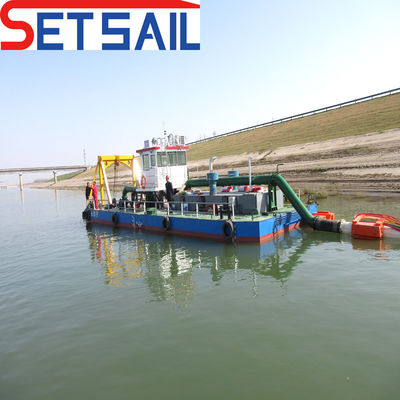 Flujo de agua 100m3-20000m3 Cummins Motor diésel Trailing Hopper Scution Dredger para el barro