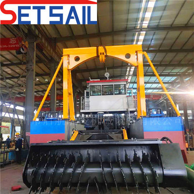 Excavadora de arena con sistema hidráulico Rexroth
