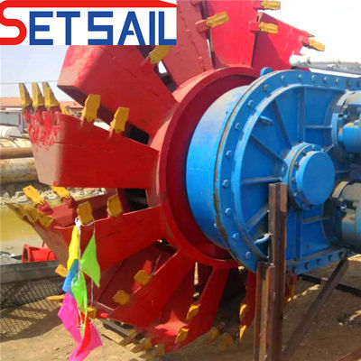 Dredger Bucekt de ruedas de 6000m3 para Bangladesh Tipo de ranura CTS Potencia total 224kw-2720kw