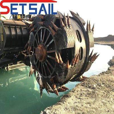 Excavadora de arena de succión de cubo de ruedas de motor diesel de alta capacidad con solicitud personalizada