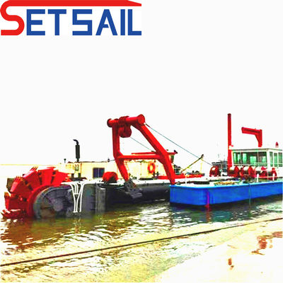 Dredger de cubo de ruedas controlado por Siemens PLC para dragado en lagos y embalses