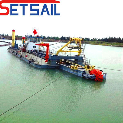 Dredger de cubo de ruedas controlado por Siemens PLC para dragado en lagos y embalses