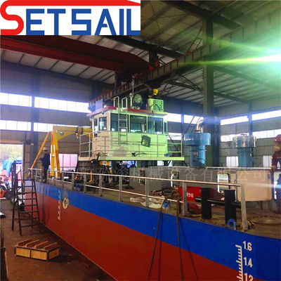 Excavadora profesional de aspiradoras con motor diesel de Weichai para el dragado de ríos