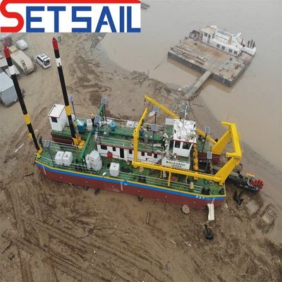Dredger de arena con cubo de ruedas de Siemens PLC con sistema hidráulico Rexroth