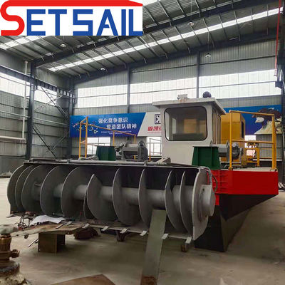Shijiazhuang Personalización motor diesel de potencia arrastrando arena Hopper draga para el embalse