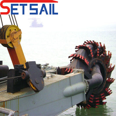 800m3-20000m3 Dredger de cubo de ruedas de flujo de agua con opciones personalizables