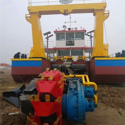 Siemens PLC Motor diesel de ruedas hidráulicas Excavadora de sedimentos con estación de refuerzo
