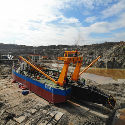 Cortador de espesor de placas laterales de 6 mm-20 mm Excavadora de extracción por succión para proyectos mineros grandes