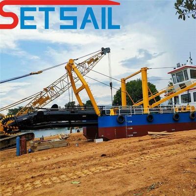 Sistema hidráulico Rexroth Excavadora de succión de corte personalizada con capacidad de 500m3-5000m3