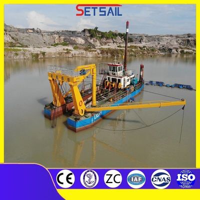 Tipo de ranura CTS Máquina de dragado de arena de río de 3000 m3/h