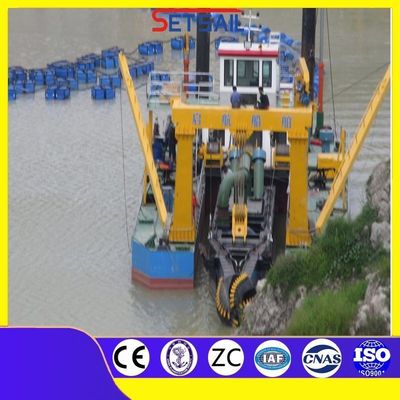 Tipo de ranura CTS Máquina de dragado de arena de río de 3000 m3/h