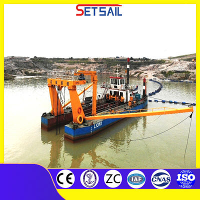 Mini River Jet Suction Sand Pump Ship Dredger con potencia de motor diesel de 110kw-2000kw