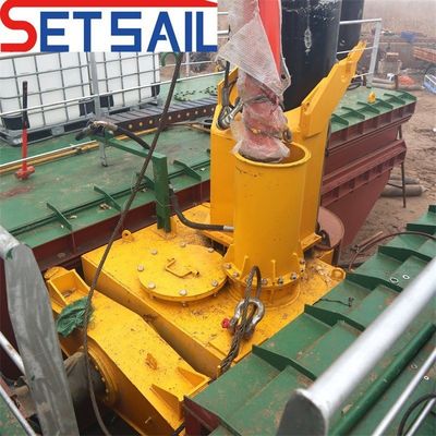 Excavadora hidráulica de aspiración de arena con motor diésel Weichai y capacidad de 160m3-2000m3