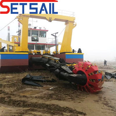 160m3-2000m3 Capacidad excavadora de aspiración de ruedas de cubo para arena de río a un precio asequible