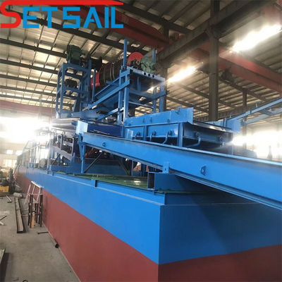 37kw-200kw Excavación de la cadena de potencia del motor principal Bucket River Mining Dredger para el oro y el diamante