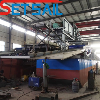 37kw-200kw excavación de motor principal de energía excavadora de diamantes con equipo de proceso de extracción de oro