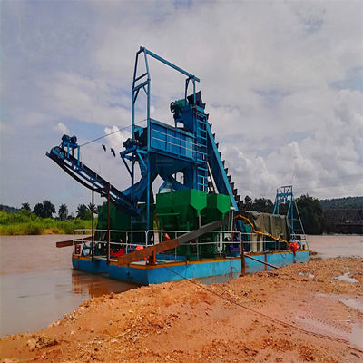 3900.00cm * 860.00cm * 225.00cm Tamaño del paquete Barco de dragado de oro para el río y el lago