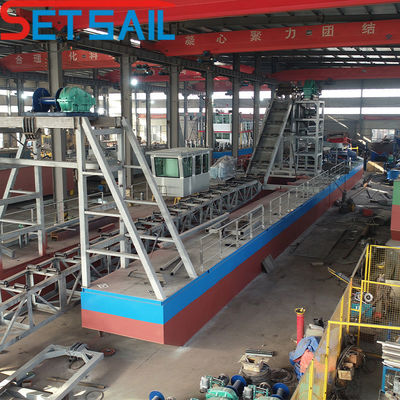 QHM-17 Cadenas Cantidad 172PCS-200PCS Barco de minería de diamantes en el lago utilizado en operaciones fluviales