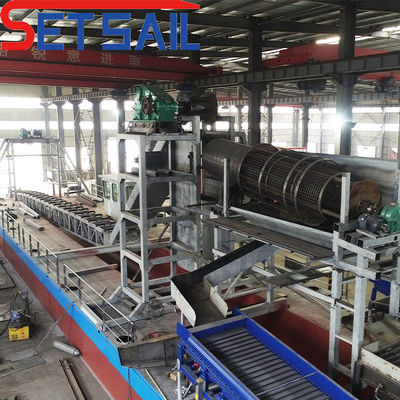 Chain Bucket River Sand Gold and Diamond Ship con potencia de inyección de 7.5kw-50kw