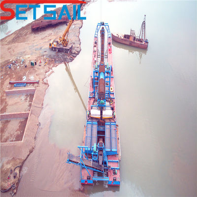 CTN Dredger de extracción de oro y diamantes para el Congo