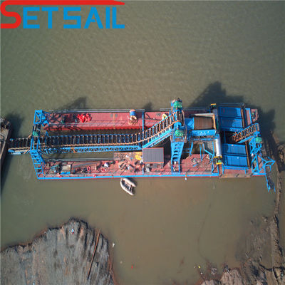 CTN Dredger de extracción de oro y diamantes para el Congo