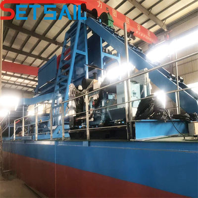 Maquinaria para la extracción de oro y diamantes con cañón de agitación, altura 1,0 m-2 m