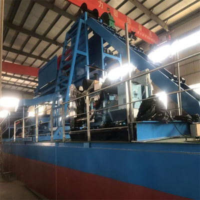 Equipo de dragado de diamantes con centrifugadora